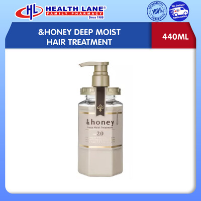 &HONEY DEEP MOIST HAIR TREATMENT (440ML)